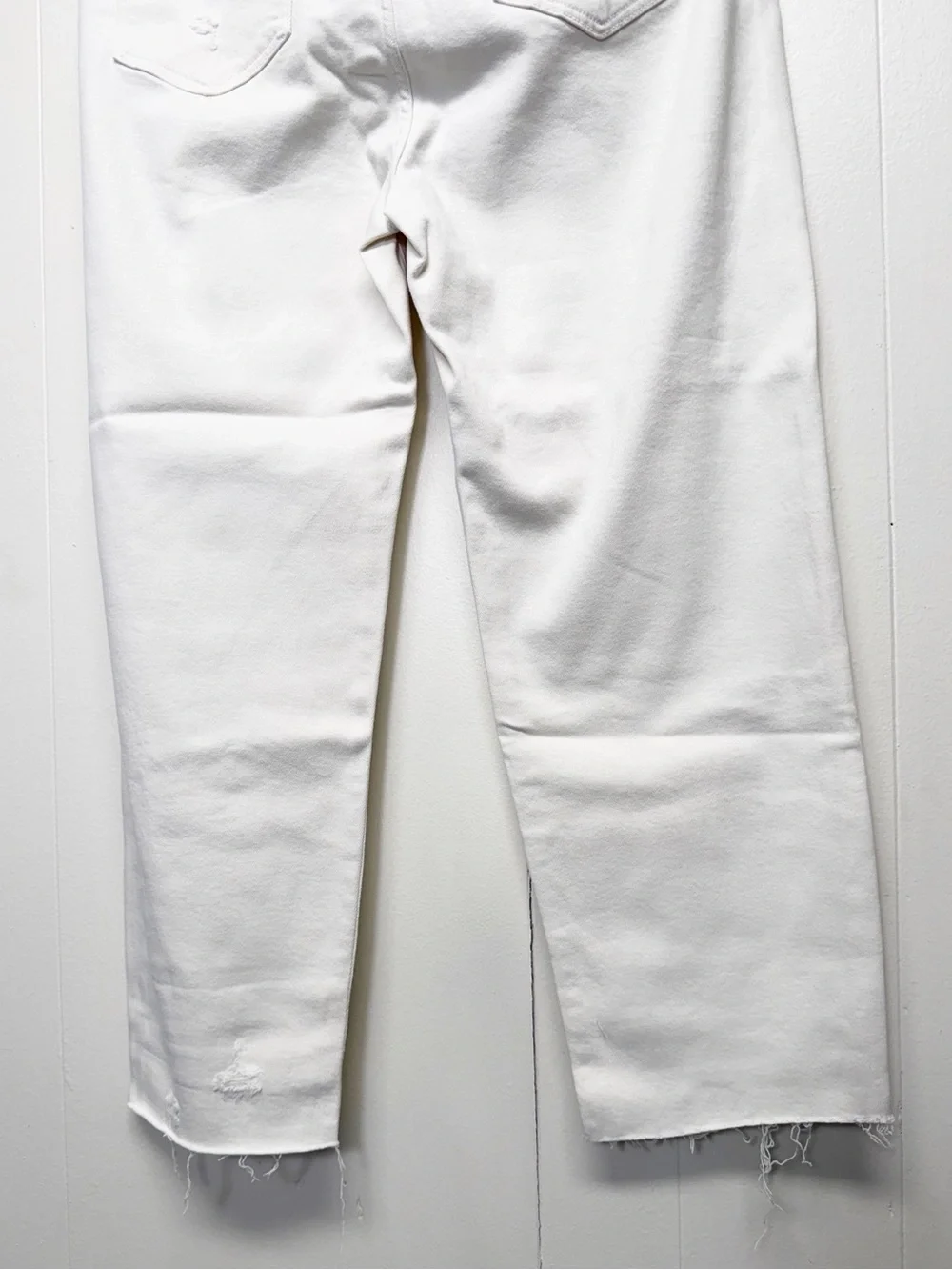 NEW CARLY JEAN LOS ANGELES CJLA Chrissy Straight Distressed Sea Salt Jeans 2X